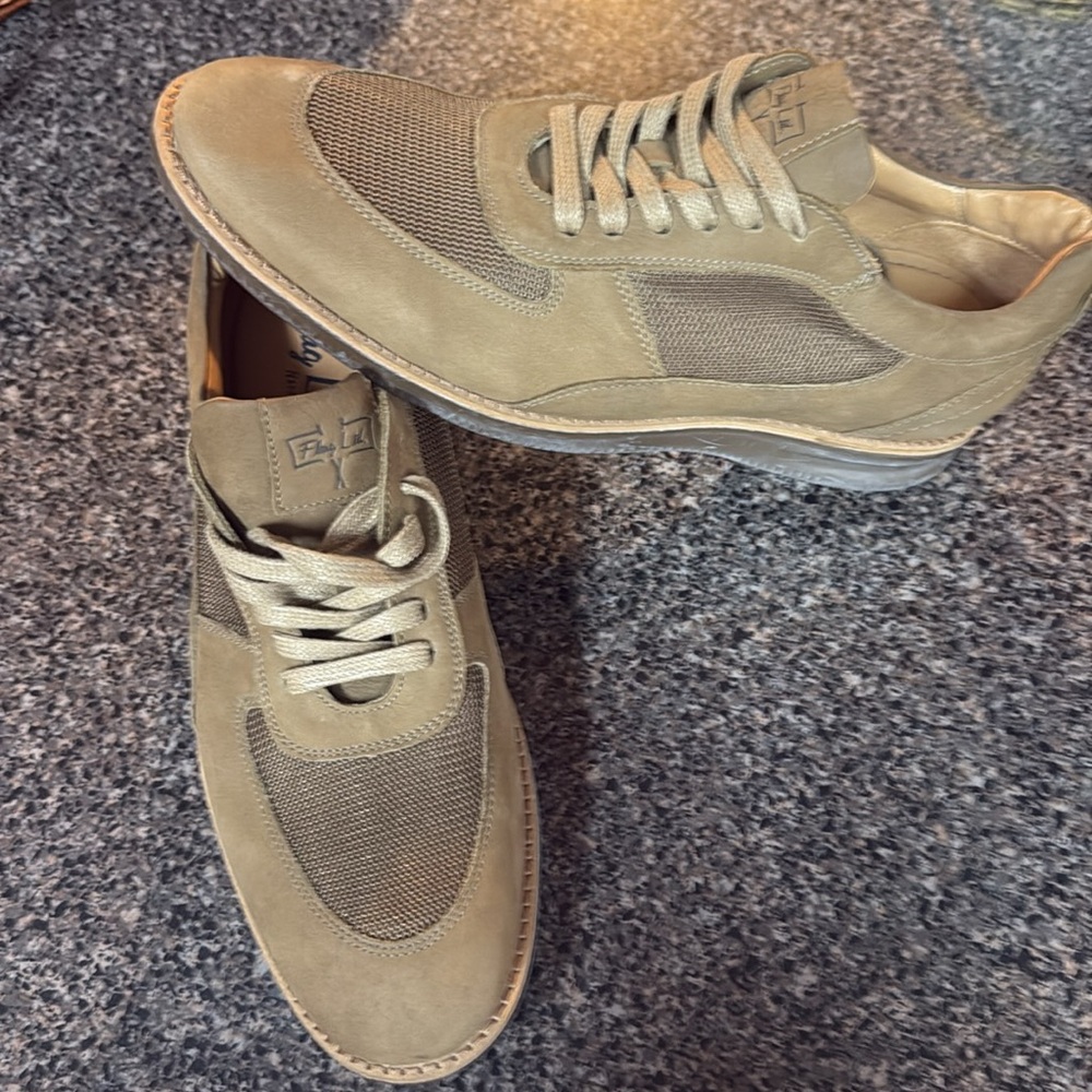 Brand New Flag Ltd. Men’s Loafers Beige - Picture 2 of 6